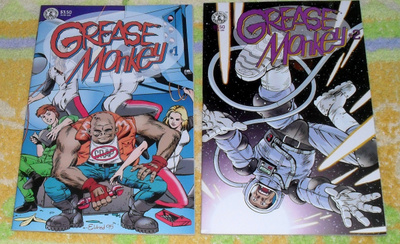 Grease Monkey #1-2, molemmat osat
