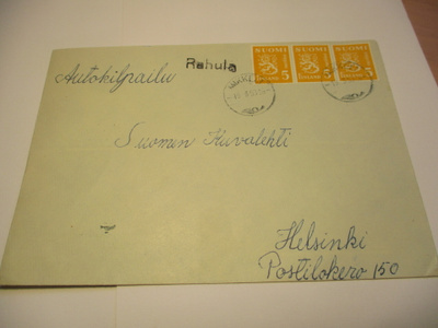 1950 Rahula rivil + Mikkeli