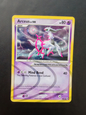 Pokemon Arceus AR7 holo