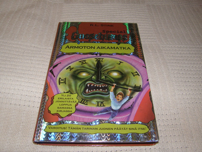 R. L. Stine Special Goosebumps Armoton aikamatka