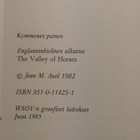 Jean M Untinen-Auel -  Hevosten laakso - pikkukuva 2