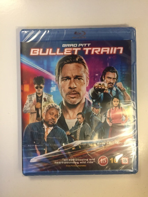 Bullet Train (Blu-ray) Brad Pitt (2022) UUSI
