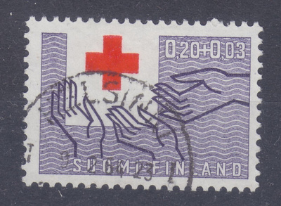 1963 PR 0,2 mk kaunisleimaisena.