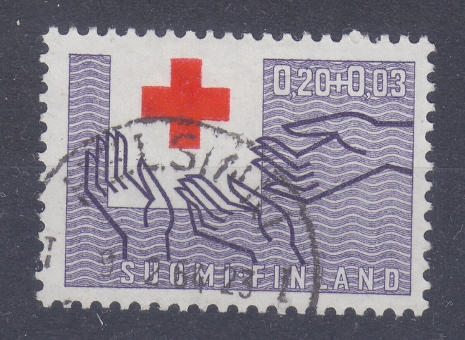 1963 PR 0,2 mk kaunisleimaisena.