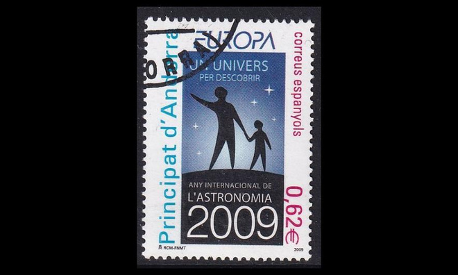 Andorra Sp 361 o Europa astronomia (2009)