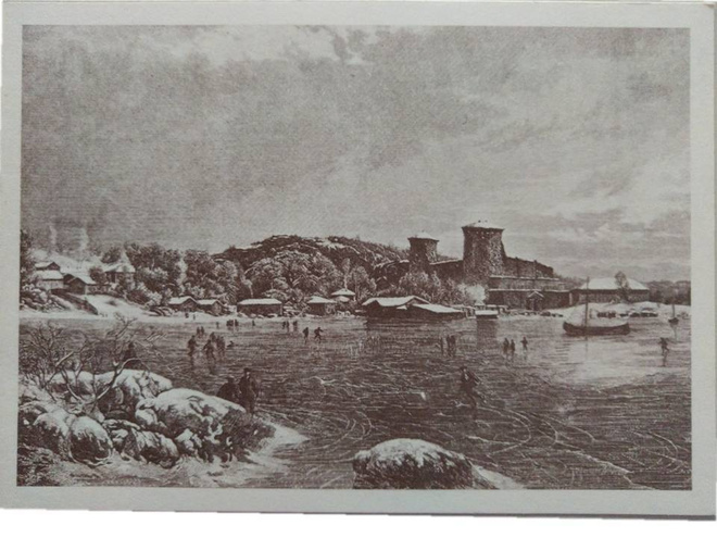 kortti **/° Savonlinna - erilaisia mustavalk. taidekortteja