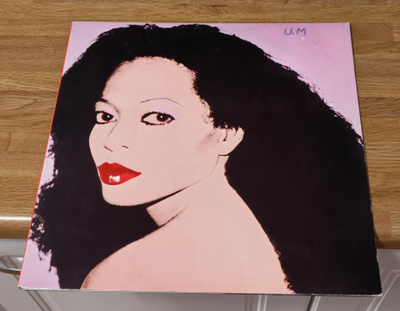 Diana Ross Silk electric LP