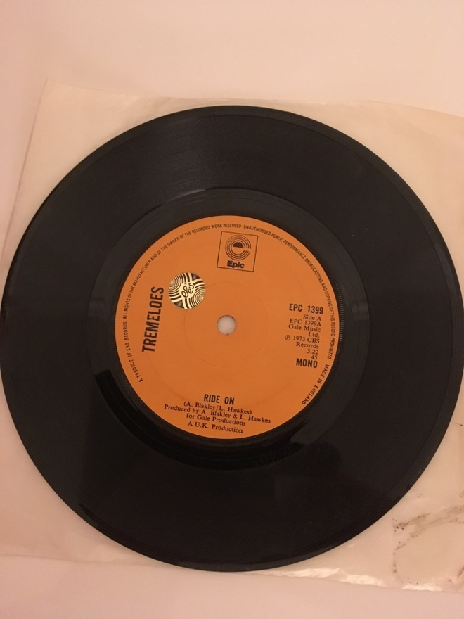 (7") Tremeloes - Ride On