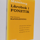 Bertil Malmberg : Lärobok i fonetik - pikkukuva 1