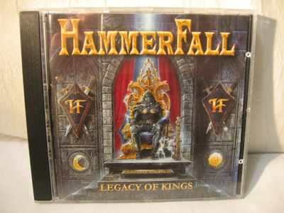 HammerFall: Legacy Of Kings CD.