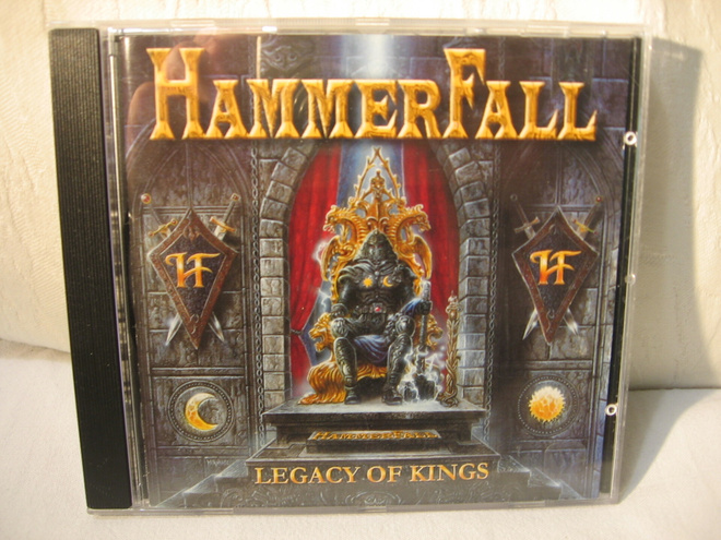HammerFall: Legacy Of Kings CD.