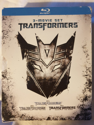 BLU-RAY TRANSFORMERS 1-3