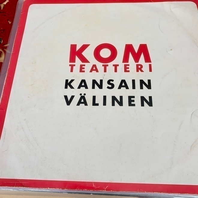 KOM- teatteri: Kansainvälinen *FIN 1972 * 1st press