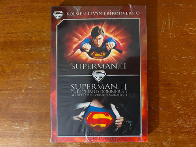 Superman Teräsmies II 2 kolmen levyn erikoisversio DVD