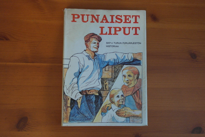 Punaiset liput-SKP:n Turun piirijärjestön historiaa.Sid.