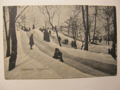 HELSINKI Kajsanieni / Kelkkamäki ( talvi)   kulk -14