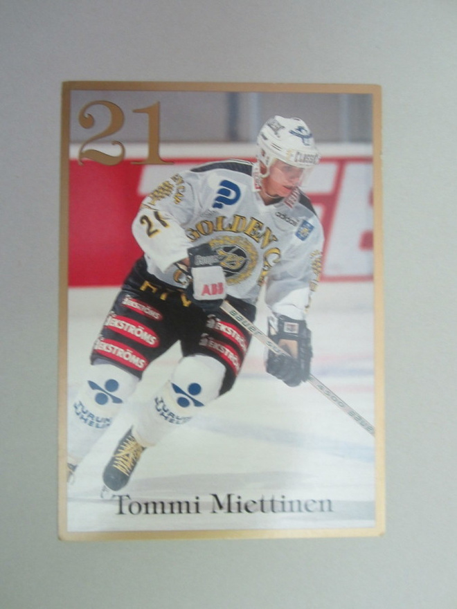 TPS POSTIKORTTI TOMMI MIETTINEN