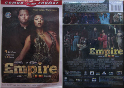 EMPIRE - 3. kausi (4 disc) - DVD set