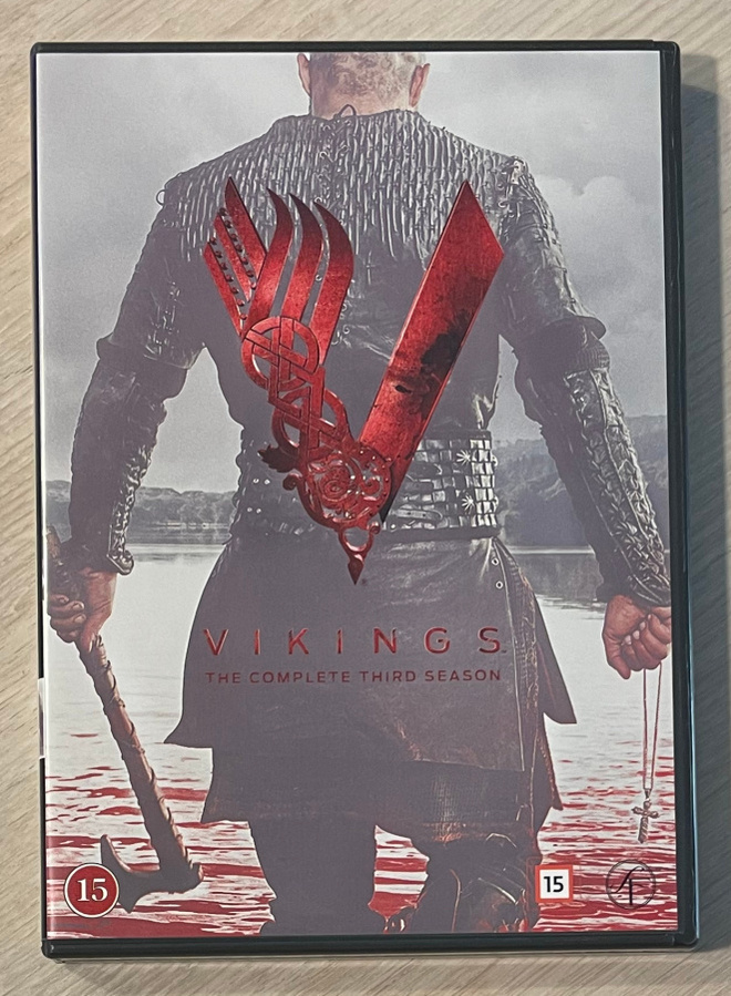Viikingit (Vikings): Kausi 3 (3DVD) Travis Fimmel (UUSI)
