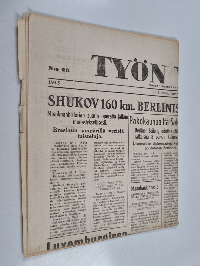 Työn voima 23/1945