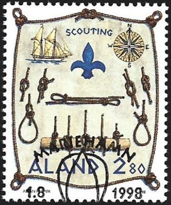 Åland 1998  Meripartioleiri  EP alareuna LOISTO LaPe 144