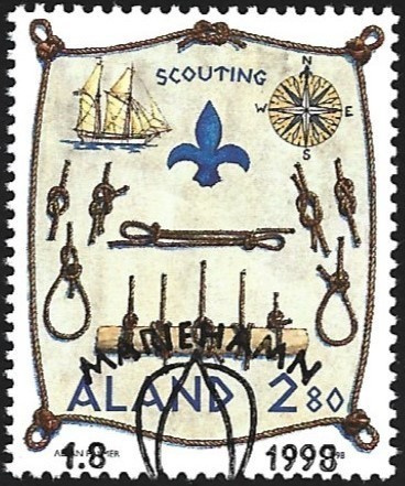 Åland 1998  Meripartioleiri  EP alareuna LOISTO LaPe 144