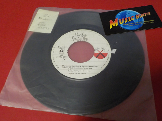 PINK FLOYD - RUN LIKE HELL / DON'T LEAVE ME NOW EX 7''