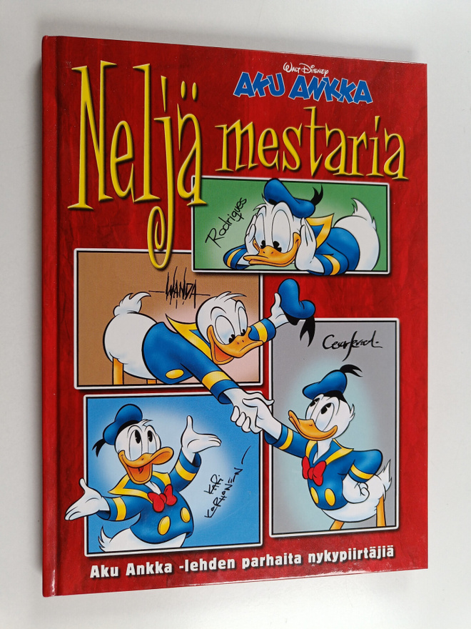 Jukka (toim.) Heiskanen : Neljä mestaria : Aku Ankka -leh...