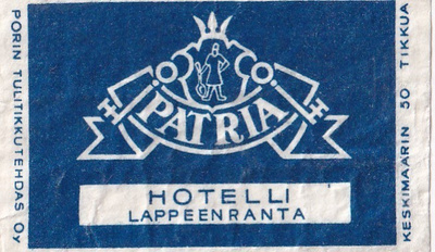 Lappeenranta. Hotelli Patria   b508