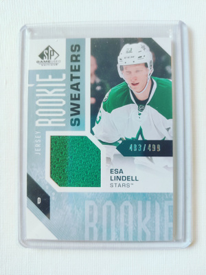 Esa Lindell - 16-17 SPGU Rookie Sweaters /499