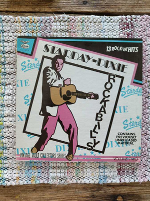 VARIOUS - STARDAY-DIXIE ROCKABILLYS VOLUME TWO LP TARJOUSERÄ