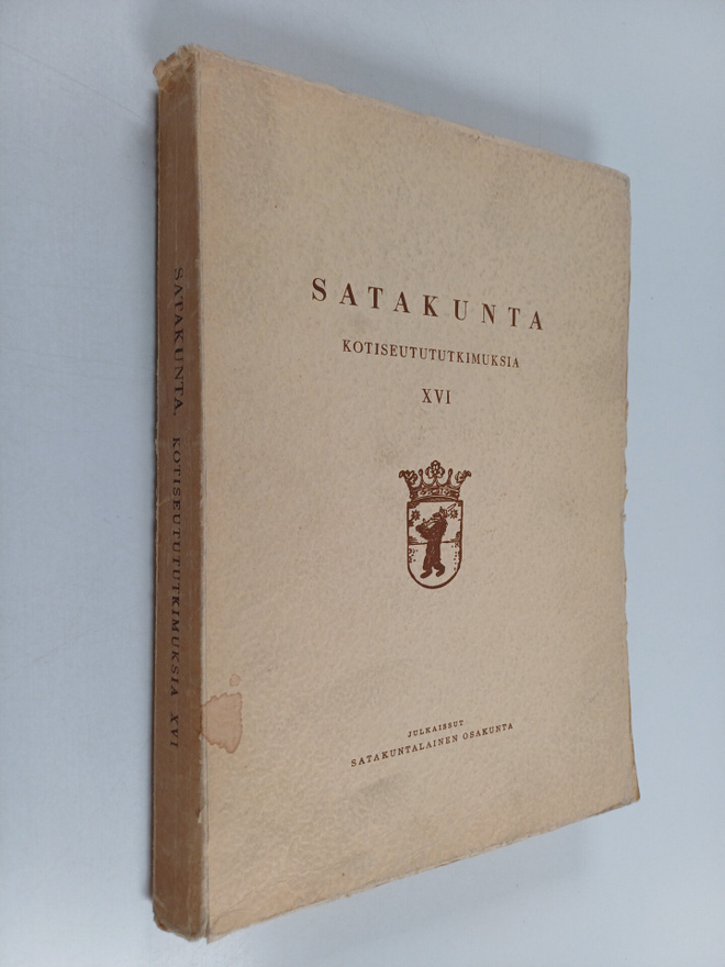 Tapio Horila : Satakuntalainen osakunta 1929-1954 : 25-vu...