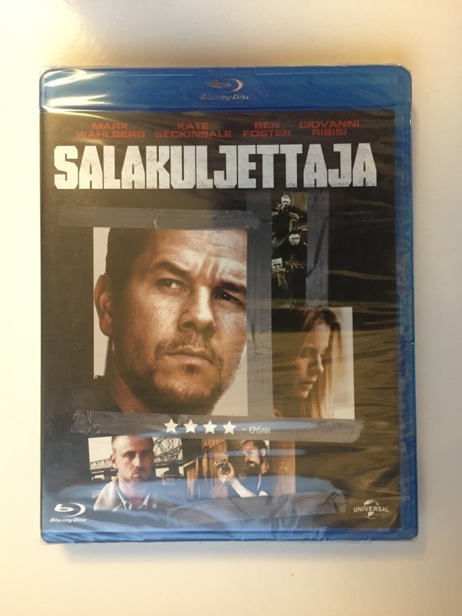 Salakuljettaja (2012) Mark Wahlberg (UUSI) Blu-ray