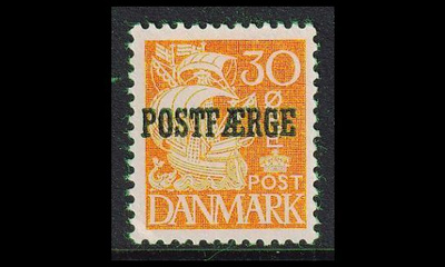 Tanska PF_26 ** Laiva 30 öre oranssi (1942)