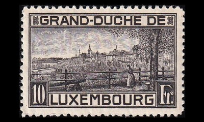 Luxemburg 143A * Maisema (11½) (1923)