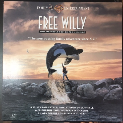 Free Willy LaserDisc