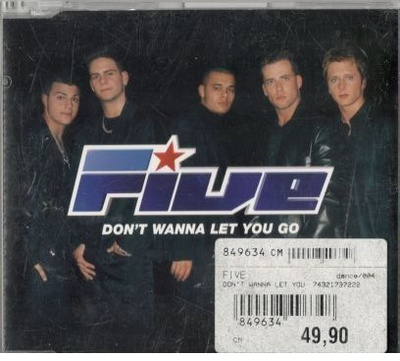 CDS FIVE DON T WANNA LET YOU GO