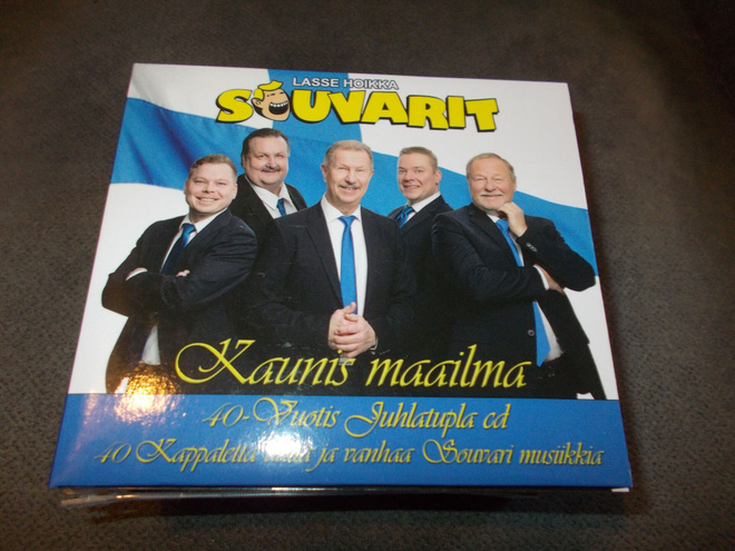 2-CD SOUVARIT ** KAUNIS MAAILMA 40 VUOTIS JUHLA TUPLA **