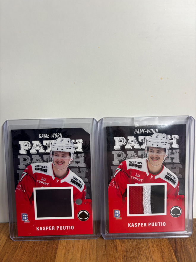 Ässät Kasper Puutio Game worn Patch