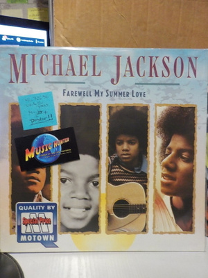 MICHAEL JACKSON - FARWELL MY SUMMER LOVE UK/EU  M-/EX+  LP
