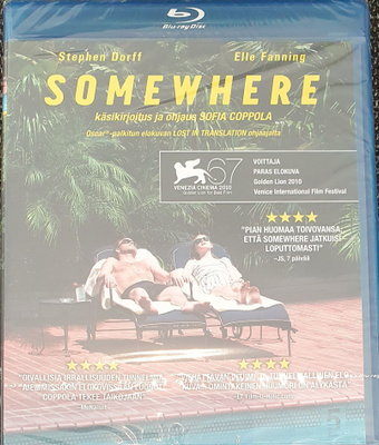 Somewhere (Blu-ray, uusi)