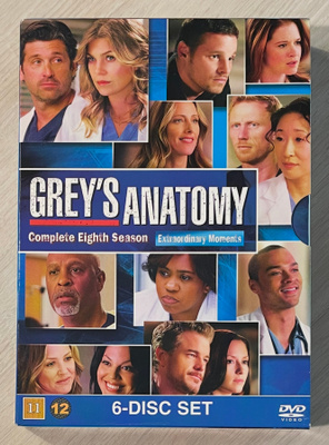 Greyn anatomia: Kausi 8 (2011-2012) 6DVD