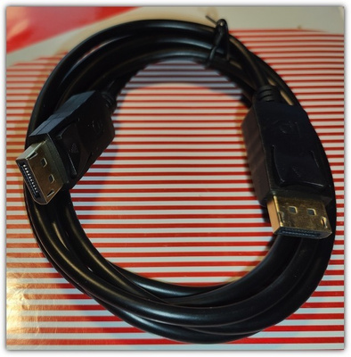 Uusi 1,8m DisplayPort - DisplayPort kaapeli