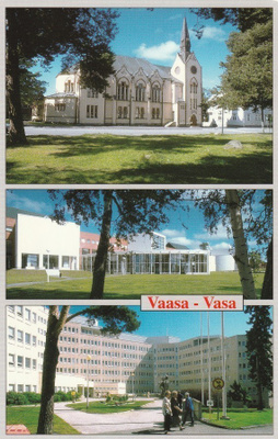 KIRKKOKORTTI - VAASA - PALOSAAREN KIRKKO