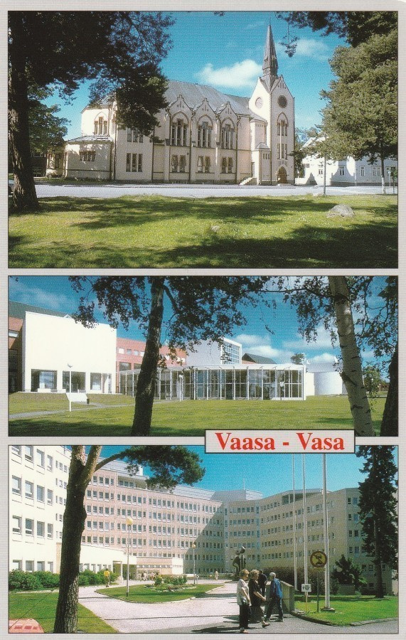 KIRKKOKORTTI - VAASA - PALOSAAREN KIRKKO
