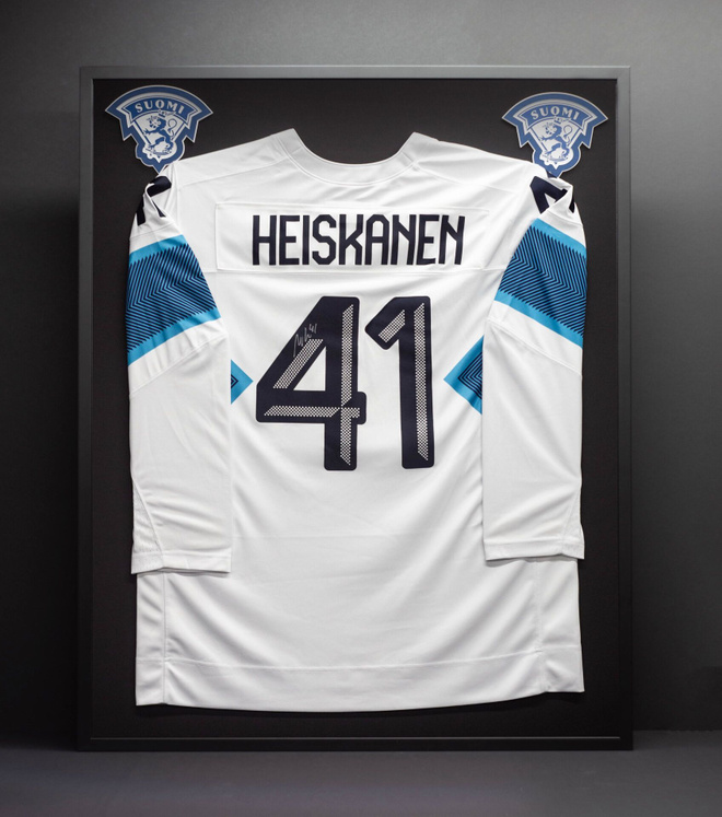Miro Heiskanen Milano 2026 Olympic Team Finland -fanipaita