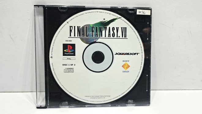 PS1 - Final Fantasy VII levy 1