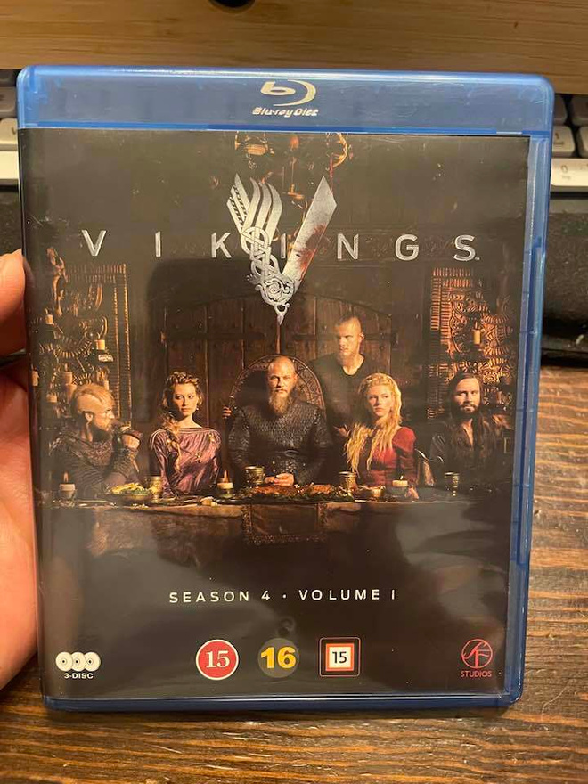 Vikings Season 4 - Volume 1 (nordic, 3 x bluray)