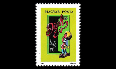 Unkari 3598 ** Nuorten postimerkkinäyttely (1983)