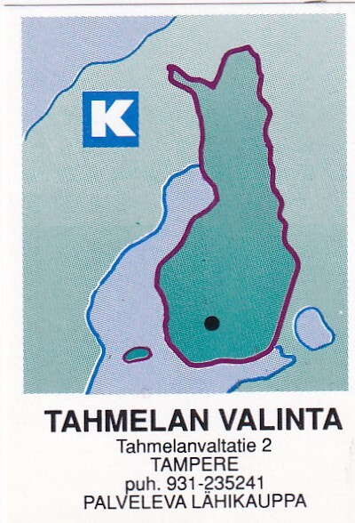 Tampere, Tammelan Valinta . Kesko    s16
